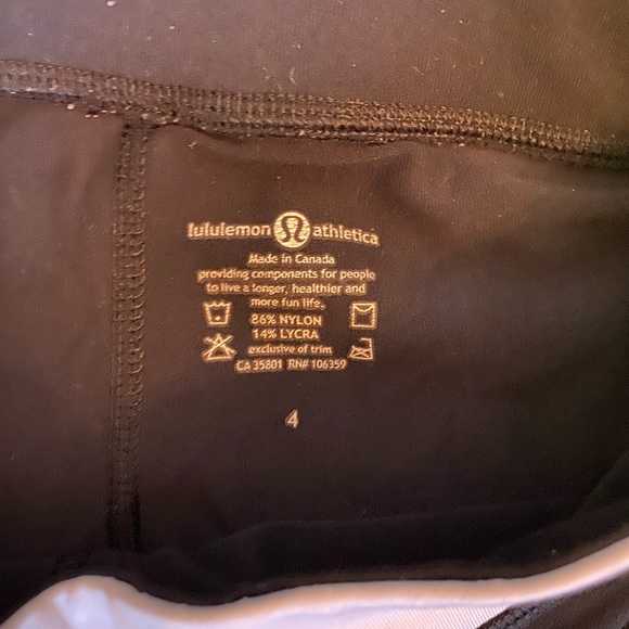 Lululemon Capri pants 4 - Picture 2 of 4